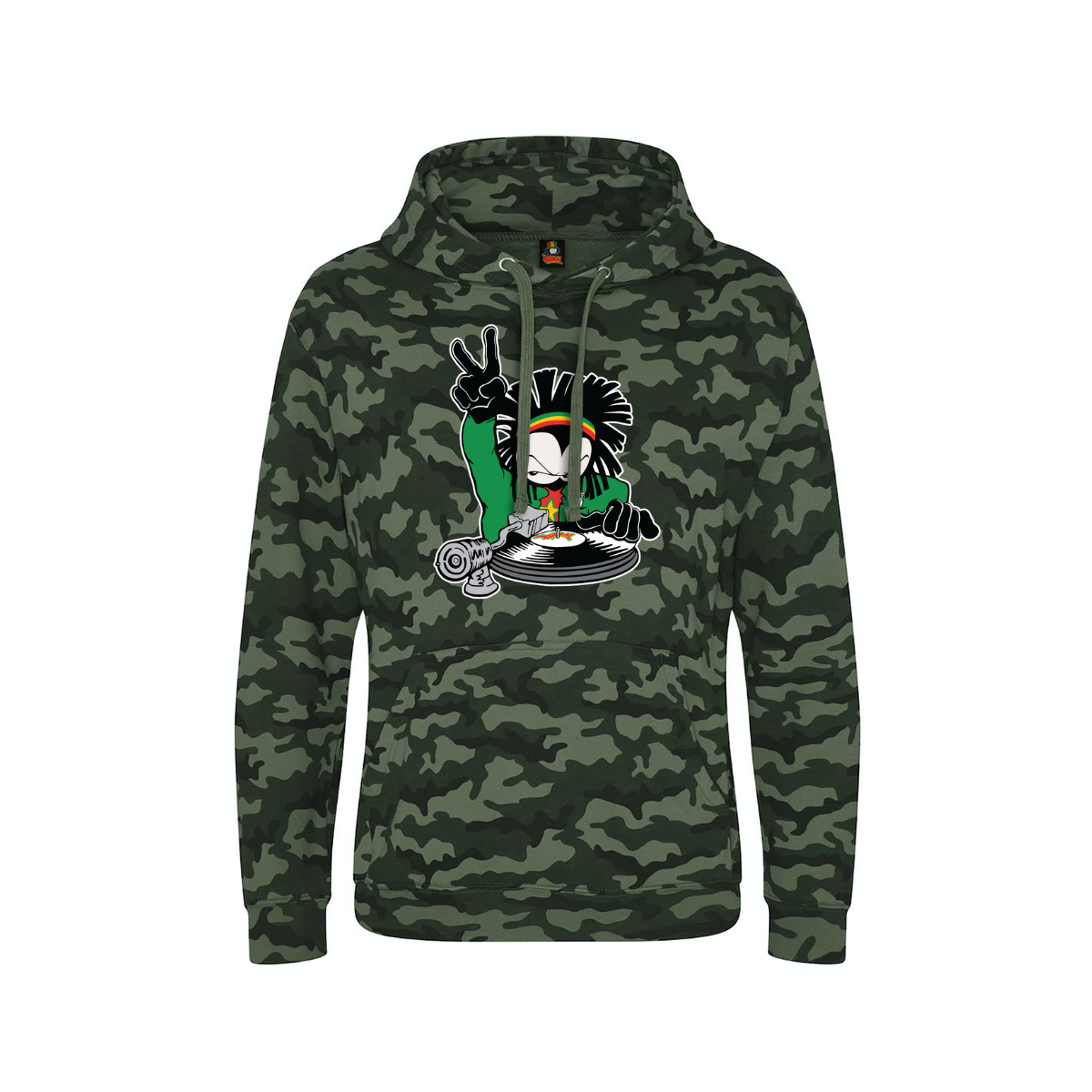 DREADY Two Time Front Print Hood