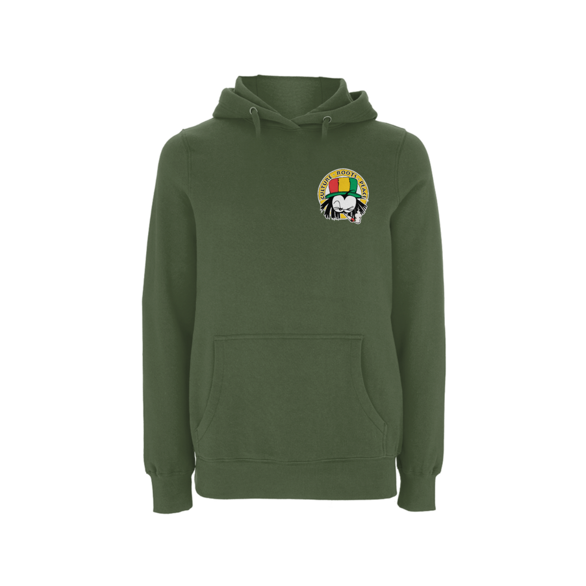 Dready Culture Roots & Peace Small Logo Hood