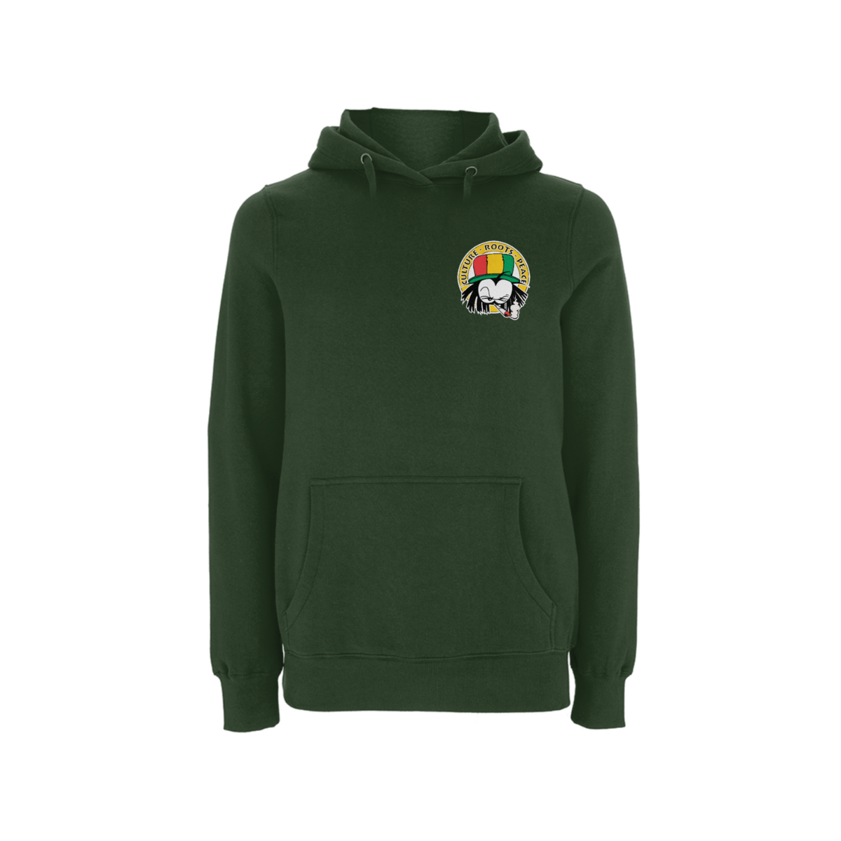 Dready Culture Roots & Peace Small Logo Hood