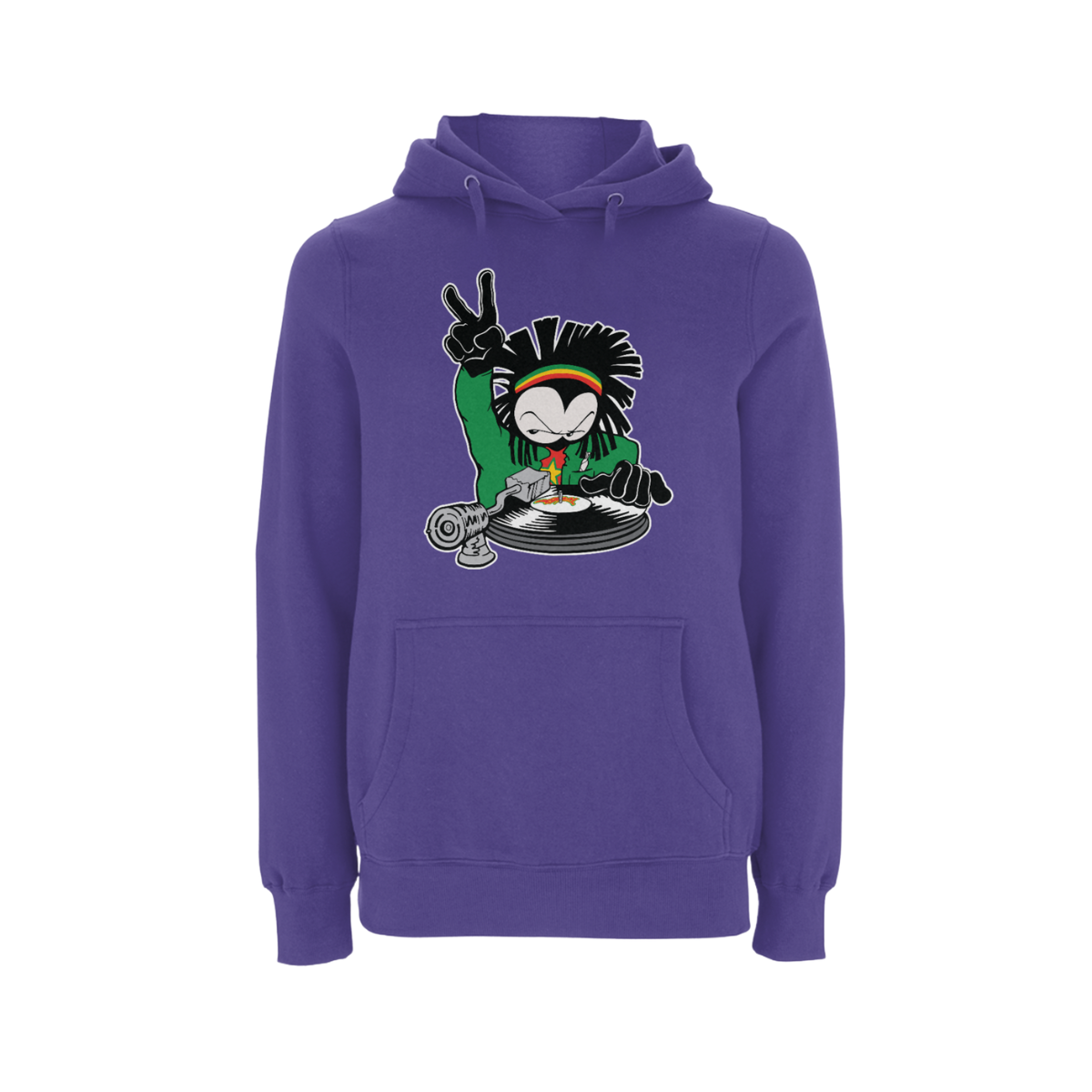 DREADY Two Time Front Print Hood