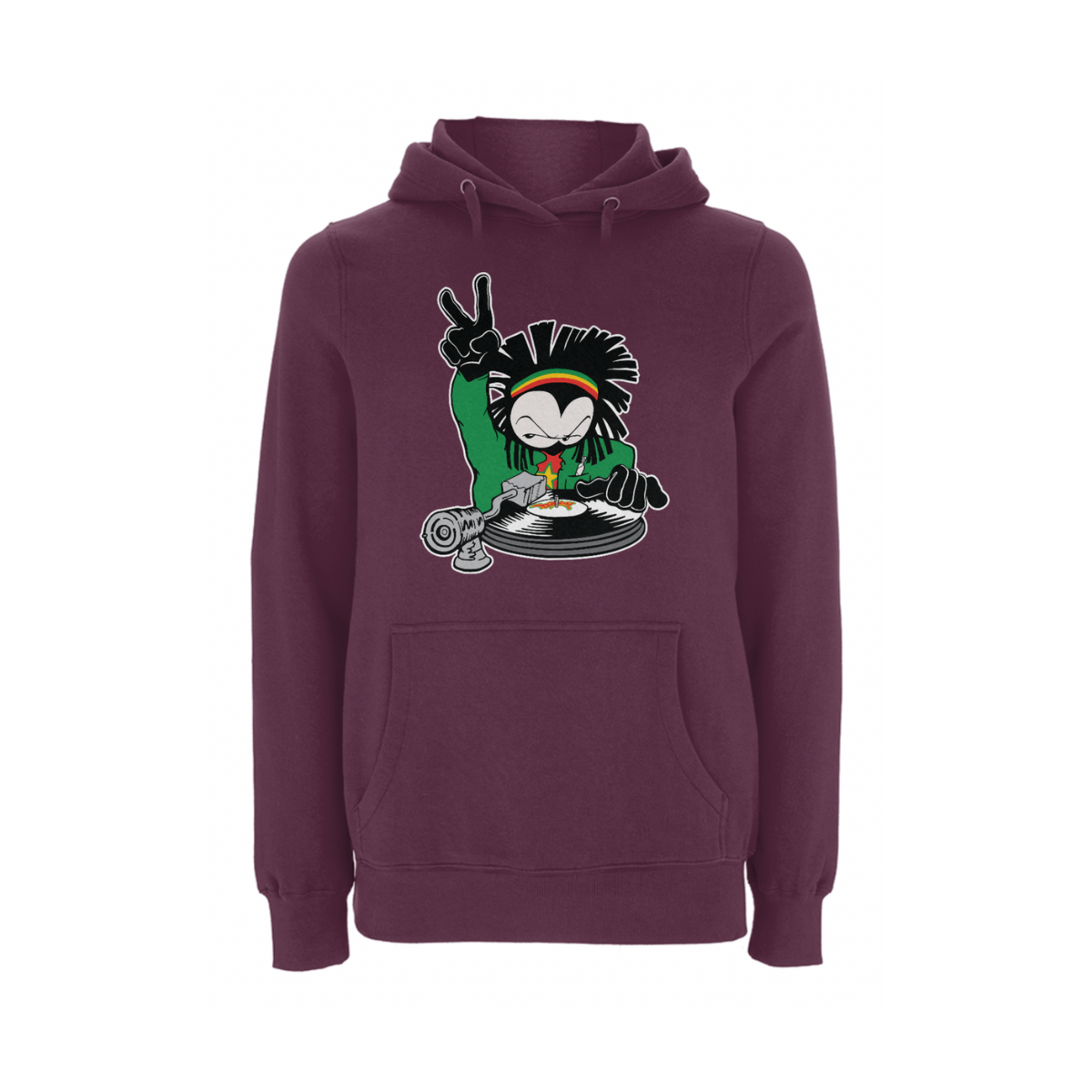 DREADY Two Time Front Print Hood