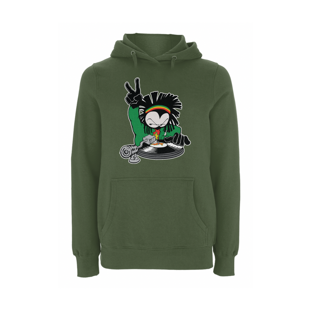 DREADY Two Time Front Print Hood