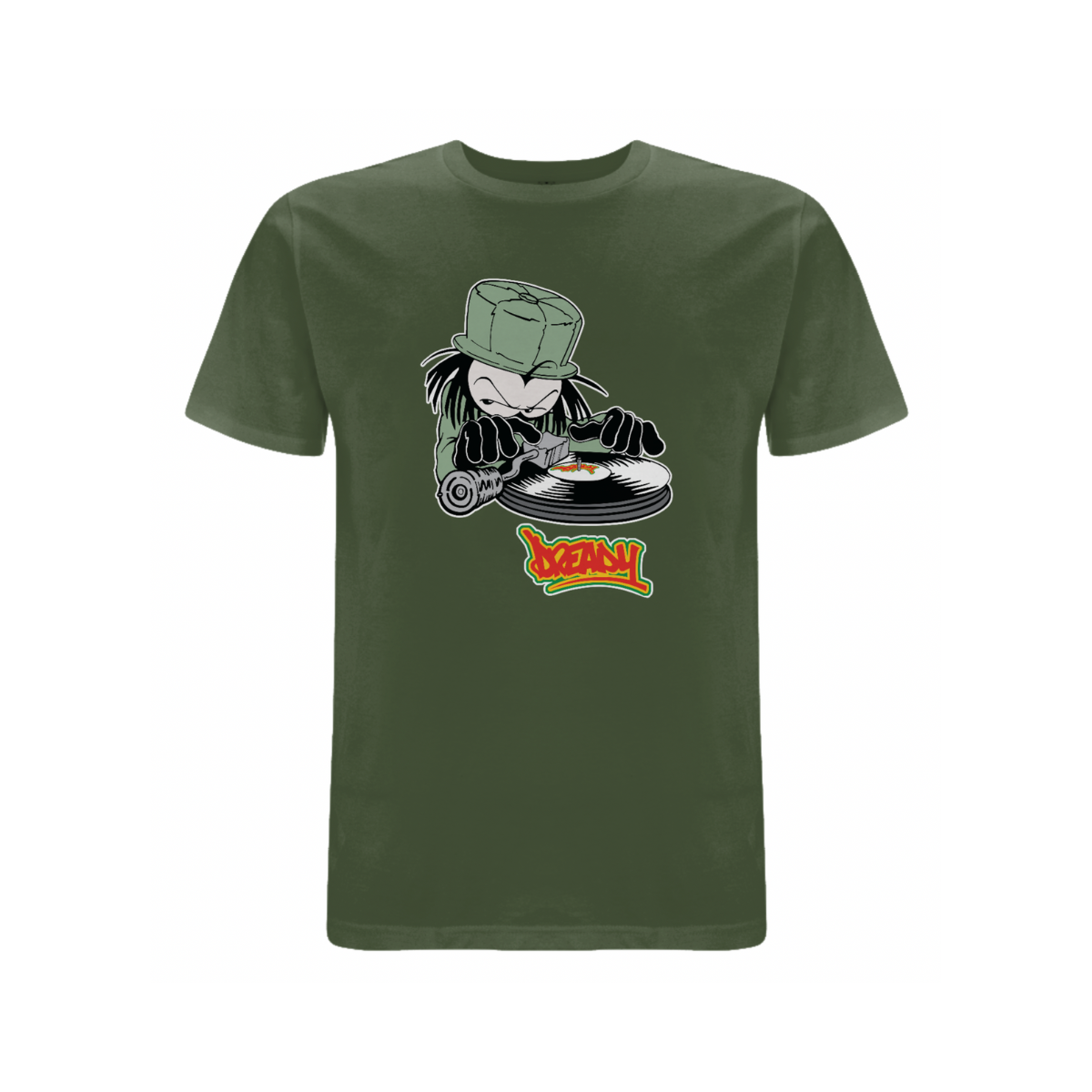 DJ DREADY Front print T - Shirt – Rave inspired 90s streetwear, retro fashion from Have a nice day london store