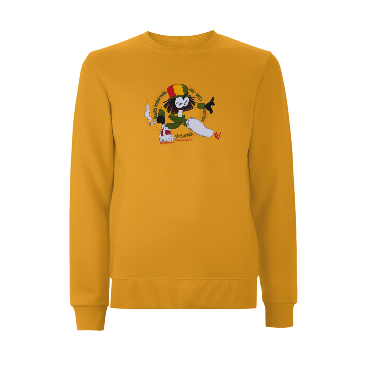 Dready Positive Vibrations Embroidered Sweatshirt