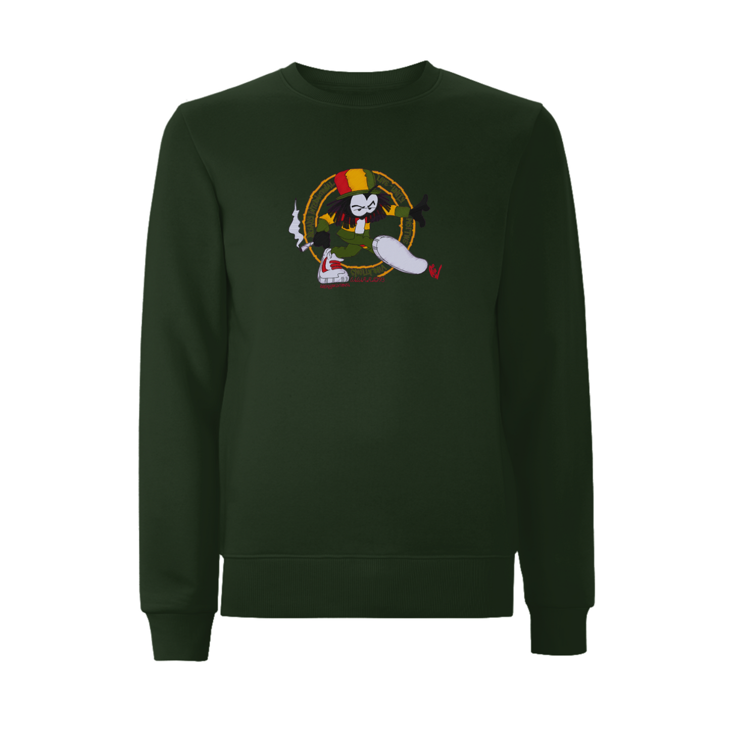 Dready Positive Vibrations Embroidered Sweatshirt