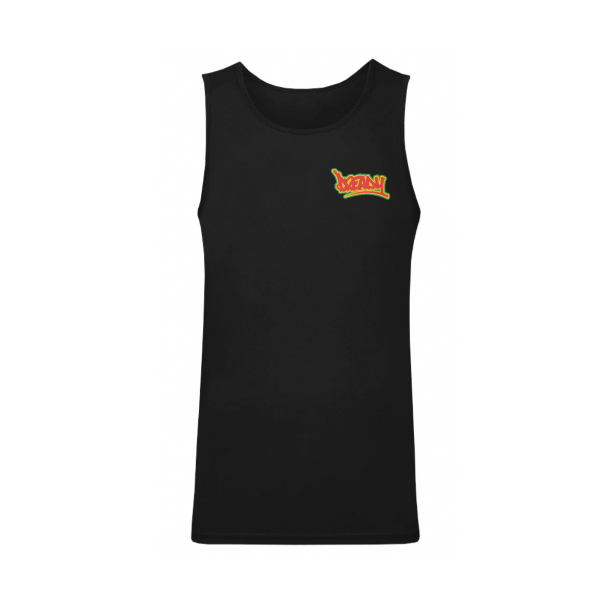 Dready Front Logo Vest – Rave inspired 90s streetwear, retro fashion from Have a nice day london store