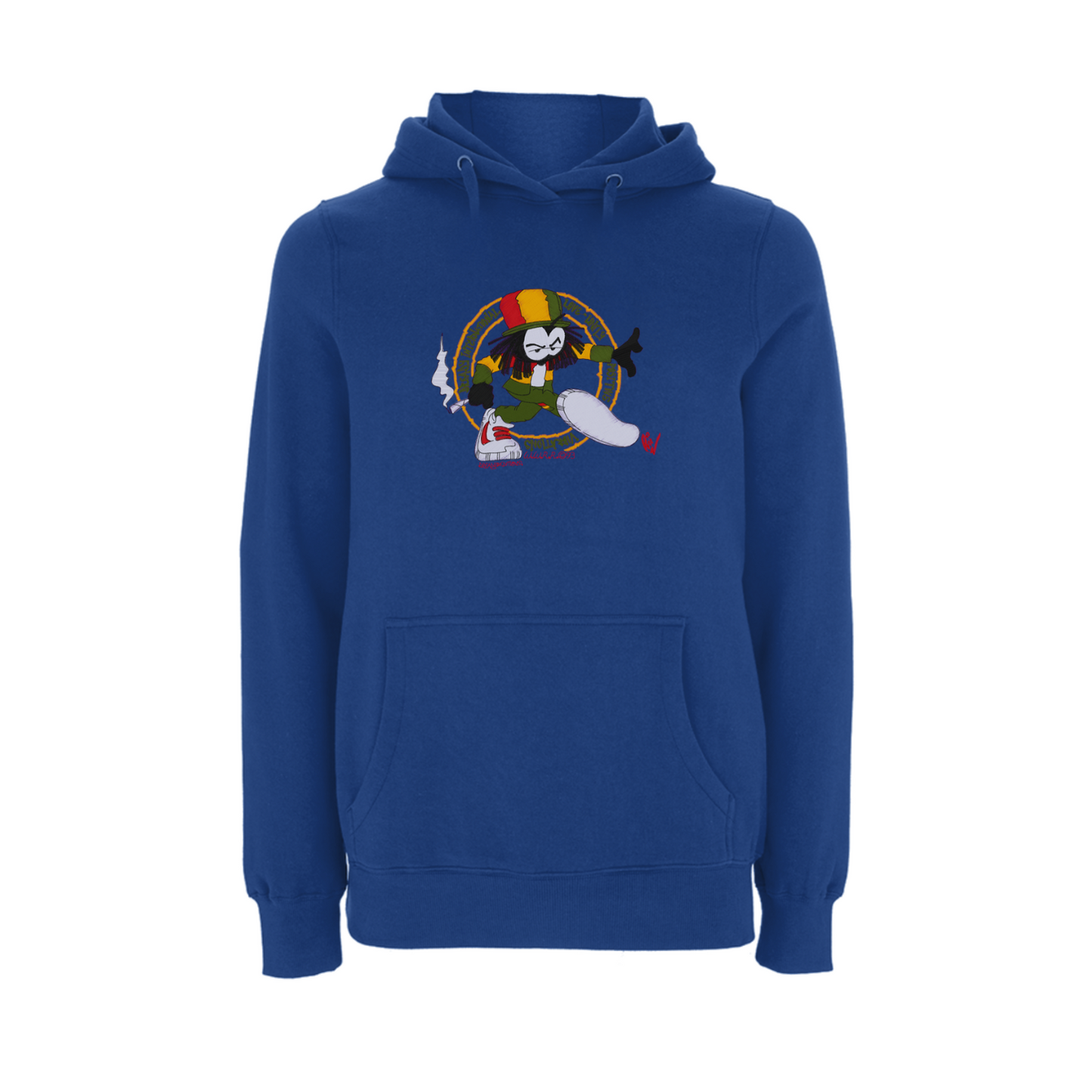 Dready positive vibrations Embroidered Hoody
