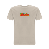Sista Large logo, embroidered T-shirt – Rave inspired 90s streetwear, retro fashion from Have a nice day london store 