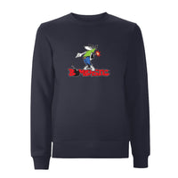 Funky dog Bombastic Front Print Sweatshirt – Rave inspired 90s streetwear, retro fashion from Have a nice day london store 