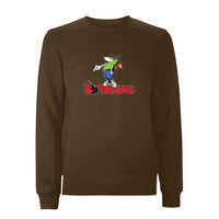 Funky dog Bombastic Front Print Sweatshirt – Rave inspired 90s streetwear, retro fashion from Have a nice day london store 