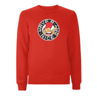 Sam the man front Print Sweatshirt – Rave inspired 90s streetwear, retro fashion from Have a nice day london store 