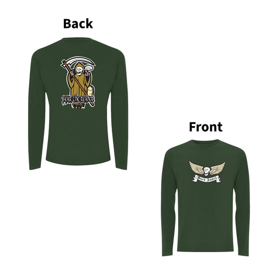 BTKA Fear the Reaper  Front & Back Print Long Sleeve