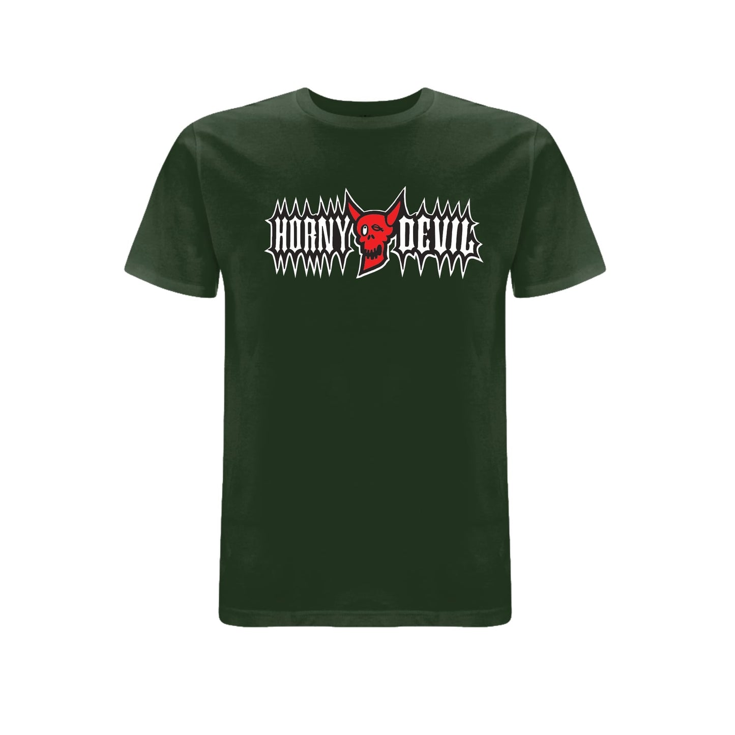 BTKA HORNY DEVIL FRONT PRINT LOGO T-SHIRT