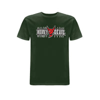 BTKA HORNY DEVIL FRONT PRINT LOGO T-SHIRT – Rave inspired 90s streetwear, retro fashion from Have a nice day london store 