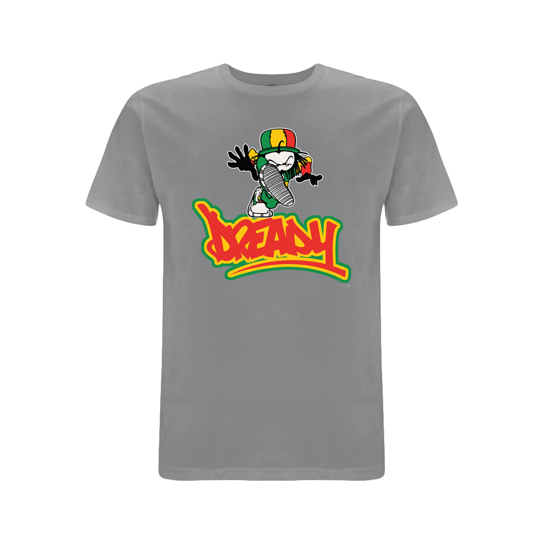 Dready Stamp Tee – Rave inspired 90s streetwear, retro fashion from Have a nice day london store 