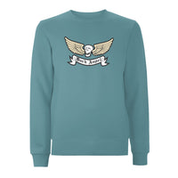 BTKA Dark Angel Front Print Sweatshirt – Rave inspired 90s streetwear, retro fashion from Have a nice day london store 