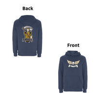 BTKA Fear The Reaper front & back print  Logo Hoodie – Rave inspired 90s streetwear, retro fashion from Have a nice day london store 