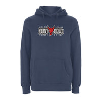 BTKA Horny Devil Logo Hoodie – Rave inspired 90s streetwear, retro fashion from Have a nice day london store 