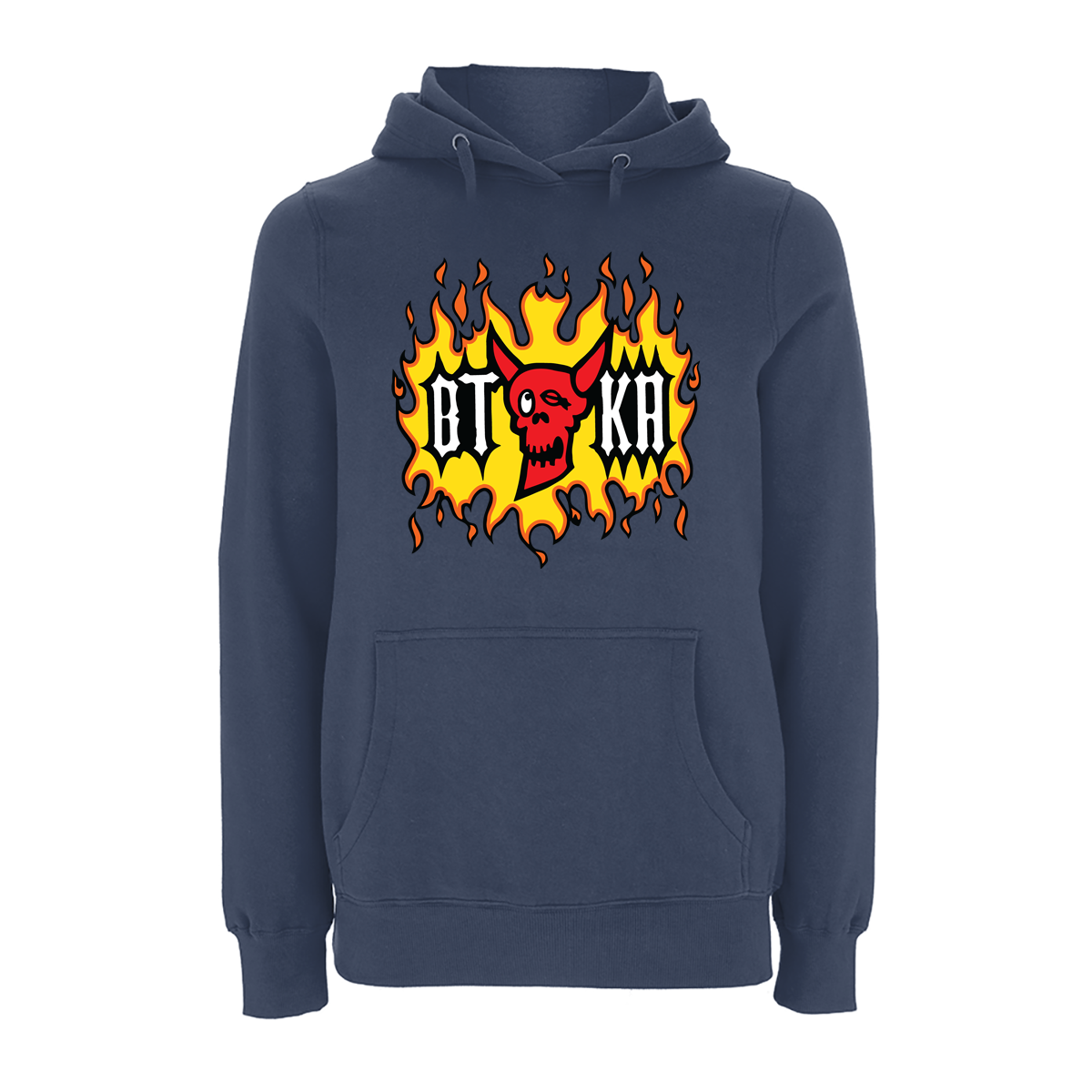 BTKA Horny Devil Front Print Hood