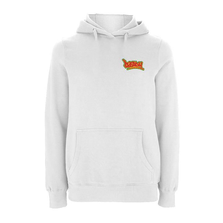 DREADY Small Script Hood – Rave inspired 90s streetwear, retro fashion from Have a nice day london store 