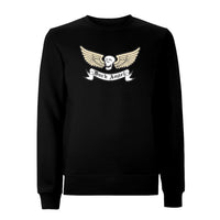 BTKA Dark Angel Front Print Sweatshirt – Rave inspired 90s streetwear, retro fashion from Have a nice day london store 