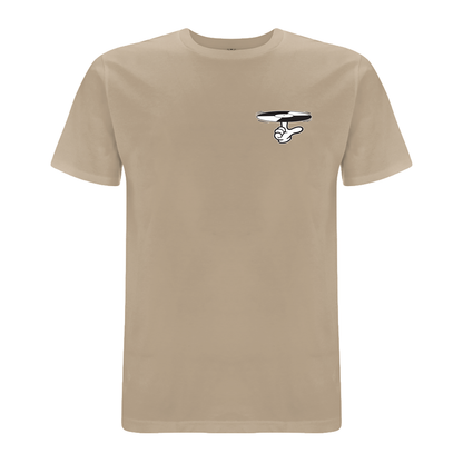 HANDSPUN RECORDS - small left breast handspin