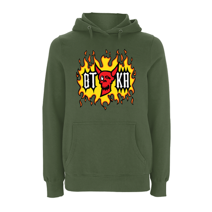BTKA Horny Devil Front Print Hood