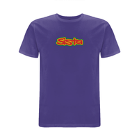 Sista Large logo, embroidered T-shirt – Rave inspired 90s streetwear, retro fashion from Have a nice day london store 