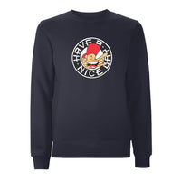 Sam the man front Print Sweatshirt – Rave inspired 90s streetwear, retro fashion from Have a nice day london store 
