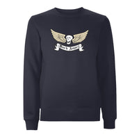 BTKA Dark Angel Front Print Sweatshirt – Rave inspired 90s streetwear, retro fashion from Have a nice day london store 