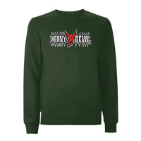 BTKA Horny Devil Front Print Sweatshirt – Rave inspired 90s streetwear, retro fashion from Have a nice day london store 