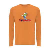 Funky dog Bombastic  Front Print Long Sleeve – Rave inspired 90s streetwear, retro fashion from Have a nice day london store 