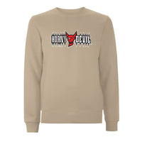 BTKA Horny Devil Front Print Sweatshirt – Rave inspired 90s streetwear, retro fashion from Have a nice day london store 