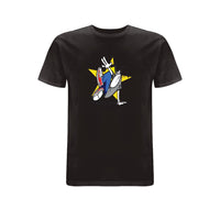 Funky Dog Dog Star Tee – Rave inspired 90s streetwear, retro fashion from Have a nice day london store 