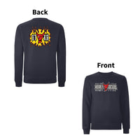 BTKA Horny Devil Front & Back Print Sweatshirt – Rave inspired 90s streetwear, retro fashion from Have a nice day london store 