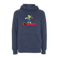 Funky dog BOMBASTIC  Logo Hoodie – Rave inspired 90s streetwear, retro fashion from Have a nice day london store 