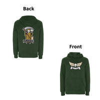 BTKA Fear The Reaper front & back print  Logo Hoodie – Rave inspired 90s streetwear, retro fashion from Have a nice day london store 