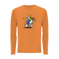 Funky dog Dog Star Front Print Long Sleev – Rave inspired 90s streetwear, retro fashion from Have a nice day london store 