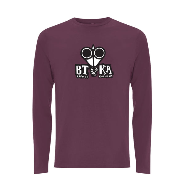 BTKA Shotgun Front Print Long Sleeve – Rave inspired 90s streetwear, retro fashion from Have a nice day london store 
