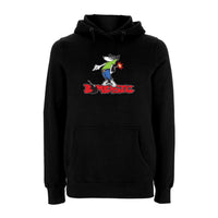 Funky dog BOMBASTIC  Logo Hoodie – Rave inspired 90s streetwear, retro fashion from Have a nice day london store 