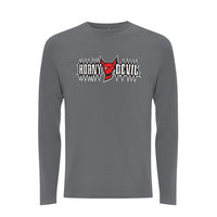 BTKA Horny devil Front Print Long Sleeve – Rave inspired 90s streetwear, retro fashion from Have a nice day london store 