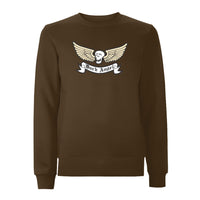 BTKA Dark Angel Front Print Sweatshirt – Rave inspired 90s streetwear, retro fashion from Have a nice day london store 