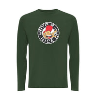 Sam the man Front Print Long Sleeve – Rave inspired 90s streetwear, retro fashion from Have a nice day london store 