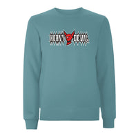 BTKA Horny Devil Front Print Sweatshirt – Rave inspired 90s streetwear, retro fashion from Have a nice day london store 