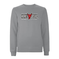 BTKA Horny Devil Front Print Sweatshirt – Rave inspired 90s streetwear, retro fashion from Have a nice day london store 