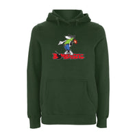Funky dog BOMBASTIC  Logo Hoodie – Rave inspired 90s streetwear, retro fashion from Have a nice day london store 