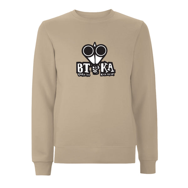 BTKA shotgun Front Print Sweatshirt – Rave inspired 90s streetwear, retro fashion from Have a nice day london store 