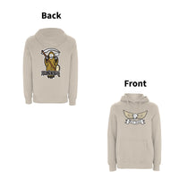 BTKA Fear The Reaper front & back print  Logo Hoodie – Rave inspired 90s streetwear, retro fashion from Have a nice day london store 