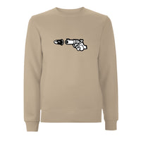 BTKA Pistol Front Print Sweatshirt – Rave inspired 90s streetwear, retro fashion from Have a nice day london store 