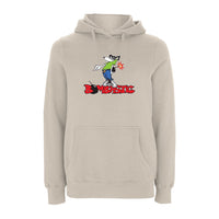 Funky dog BOMBASTIC  Logo Hoodie – Rave inspired 90s streetwear, retro fashion from Have a nice day london store 